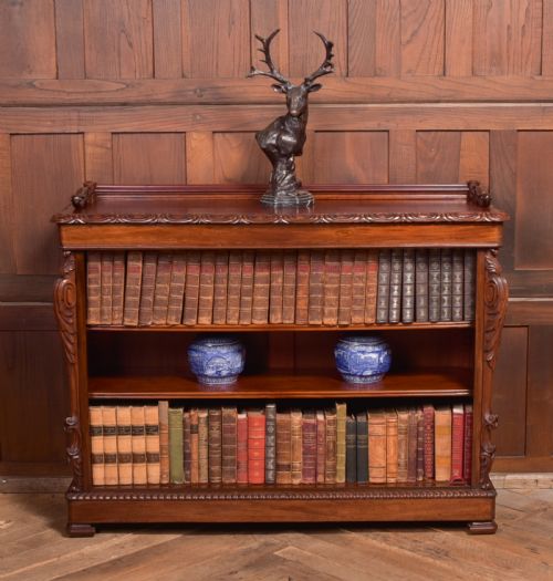 Victorian Open Bookcase