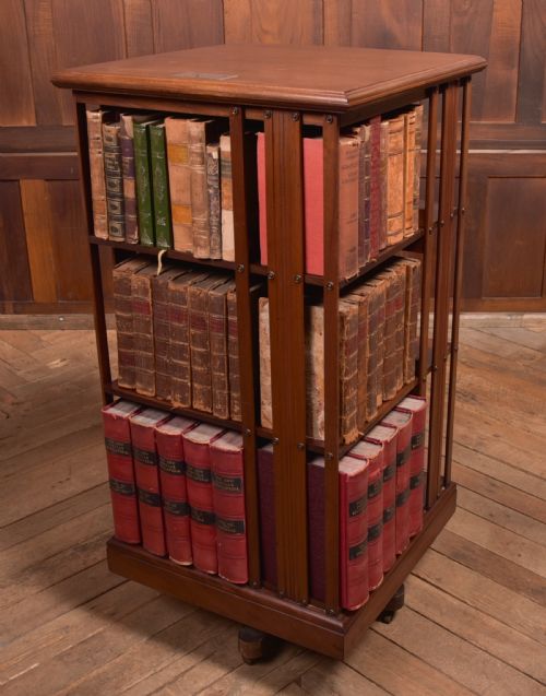 Edwardian Revolving Bookcase