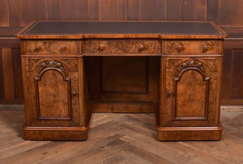 Victorian Walnut Writing Desk