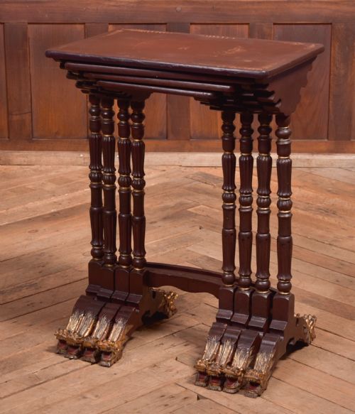 Oriental Nest of  4 Tables