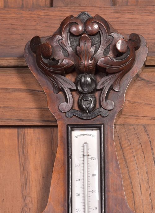 fig 1. French Walnut Barometer