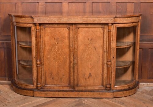 Victorian Walnut Credenza