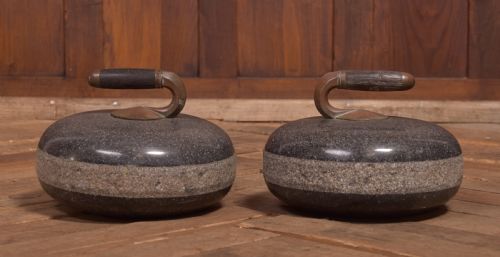 Pair Granit Curling Stones