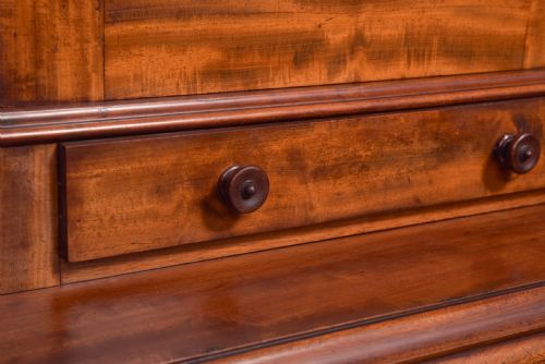 VICTORIAN MAHOGANY BOOKCASE - ADDITIONAL PHOTO 5