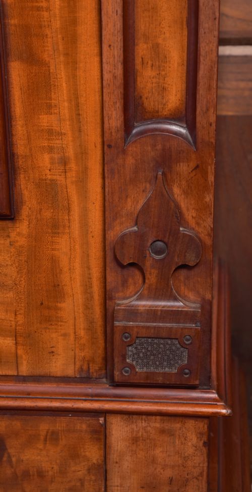 VICTORIAN MAHOGANY BOOKCASE - ADDITIONAL PHOTO 7