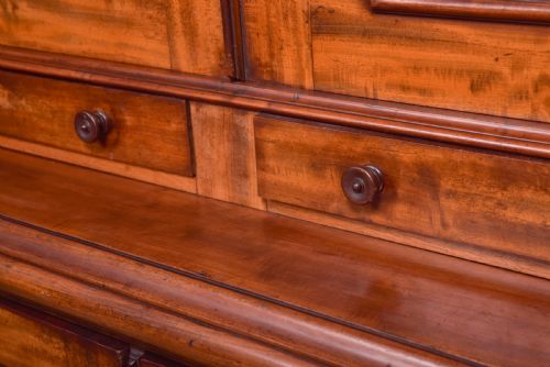 VICTORIAN MAHOGANY BOOKCASE - ADDITIONAL PHOTO 9