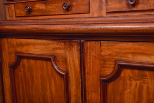 VICTORIAN MAHOGANY BOOKCASE - ADDITIONAL PHOTO 13