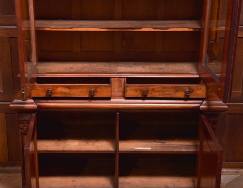 VICTORIAN MAHOGANY BOOKCASE - ADDITIONAL PHOTO 21