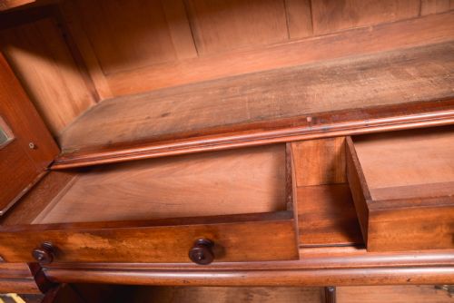 VICTORIAN MAHOGANY BOOKCASE - ADDITIONAL PHOTO 23