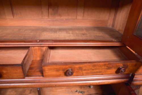 VICTORIAN MAHOGANY BOOKCASE - ADDITIONAL PHOTO 24