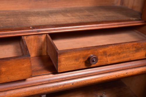 VICTORIAN MAHOGANY BOOKCASE - ADDITIONAL PHOTO 25