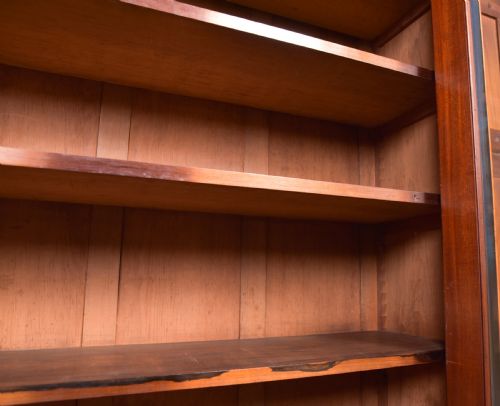 VICTORIAN MAHOGANY BOOKCASE - ADDITIONAL PHOTO 29