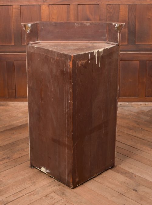 EDWARDIAN MAHOGANY CORNER CABINET - ADDITIONAL PHOTO 8