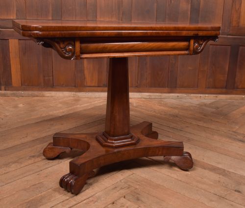 VICTORIAN CARDGAMES TABLE - ADDITIONAL PHOTO 3