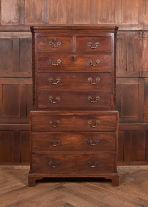 Georgian Mahogany Chest on Chest/ Tallboy