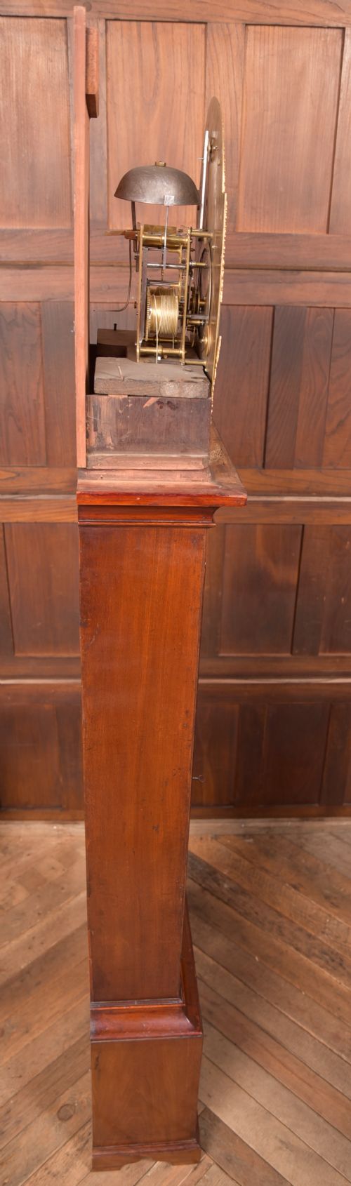 GEORGIAN MAHOGANY GRANDFATHER CLOCK - ADDITIONAL PHOTO 10