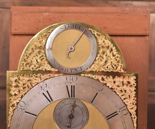 GEORGIAN MAHOGANY GRANDFATHER CLOCK - ADDITIONAL PHOTO 11