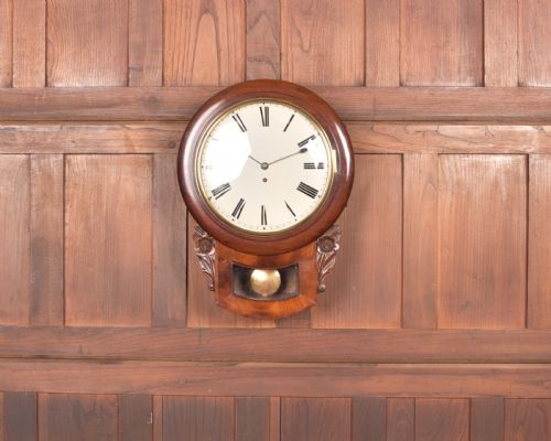Mahogany Wall Clock