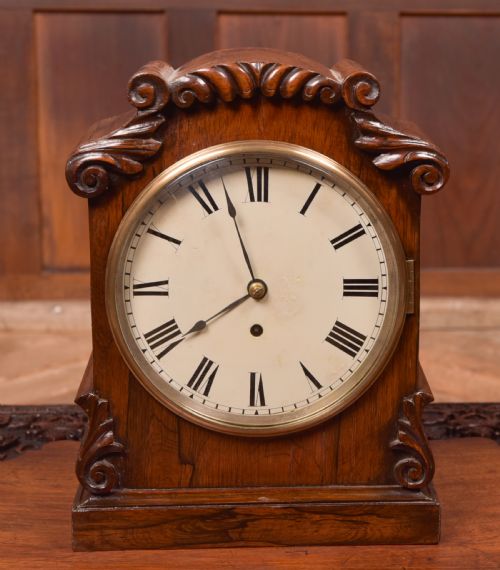 Victorian Rosewood Bracket Clock W & J Gardner Perth