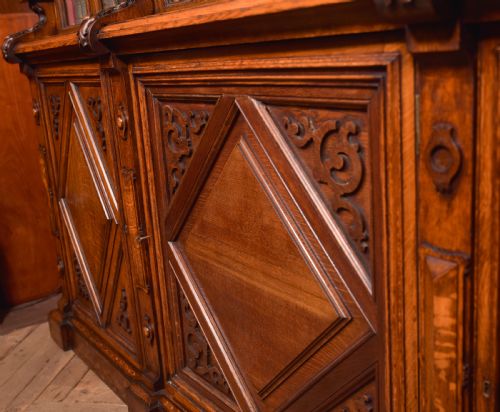VICTORIA OAK BARLEY TWIST BOOKCASE - ADDITIONAL PHOTO 11