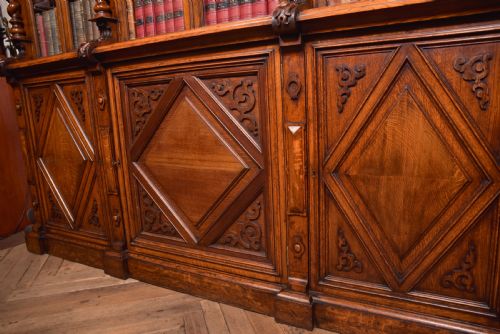 VICTORIA OAK BARLEY TWIST BOOKCASE - ADDITIONAL PHOTO 21