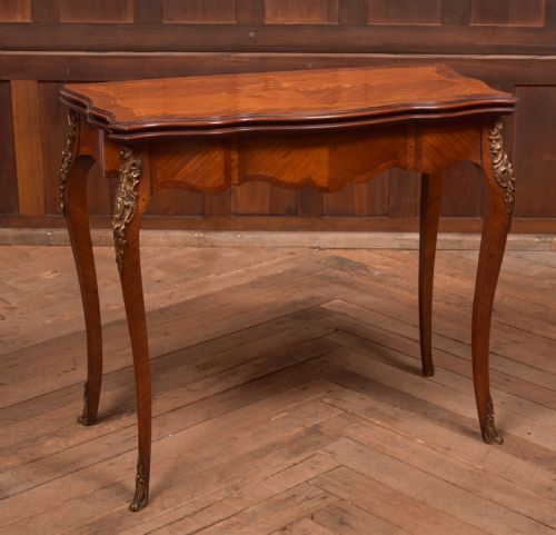 Victorian Fold Over Card Table