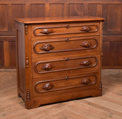 Victorian Walnut French Chest of Drawers