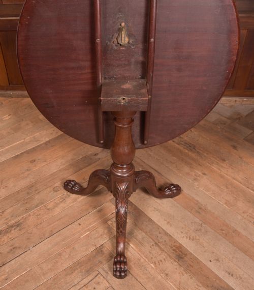 GEORGIAN SNAP TOP SUPPER TABLE - ADDITIONAL PHOTO 5