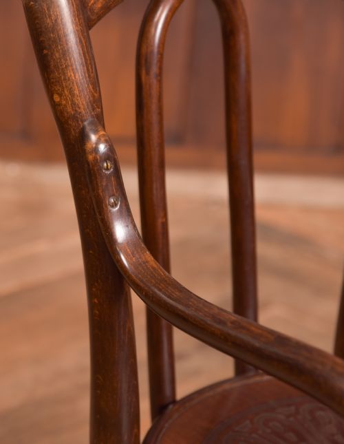 CHILD'S BENTWOOD ARM CHAIR - ADDITIONAL PHOTO 7