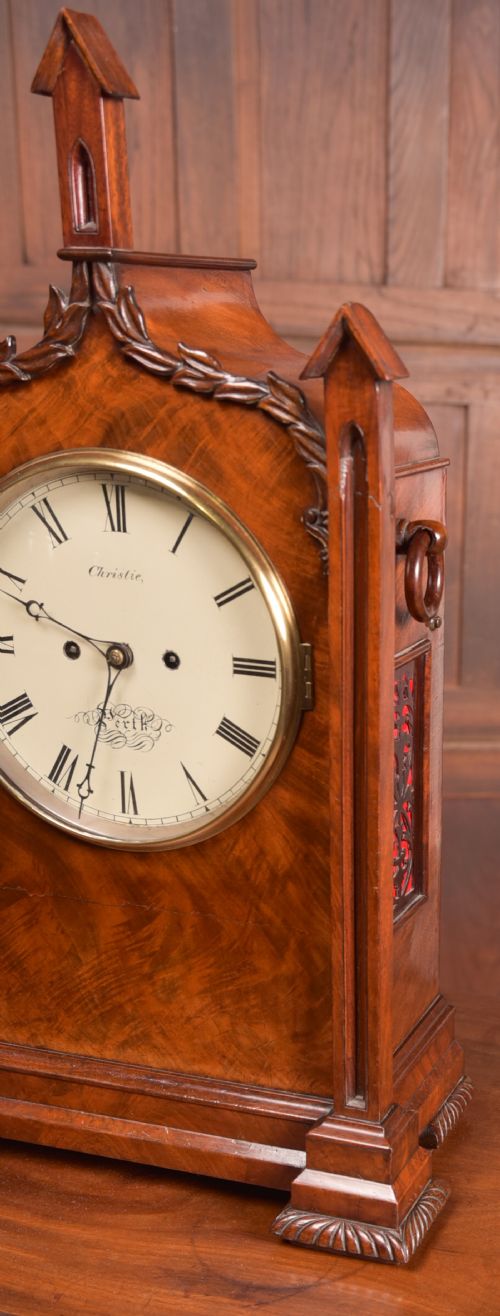 CHRISTIE OF PERTH BRACKET CLOCK - ADDITIONAL PHOTO 2