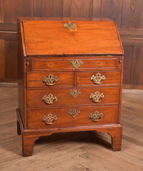 18th Century Walnut and Elmwood Writing Bureau