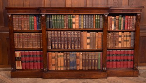 Victorian Rosewood Bookcase