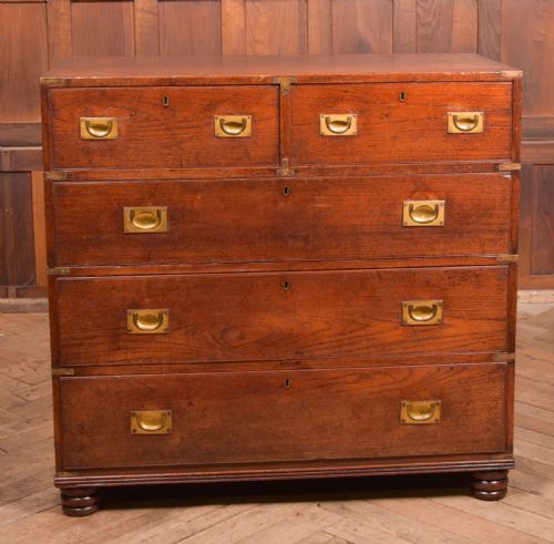 TEAK CAMPAIGN CHEST - ADDITIONAL PHOTO 5