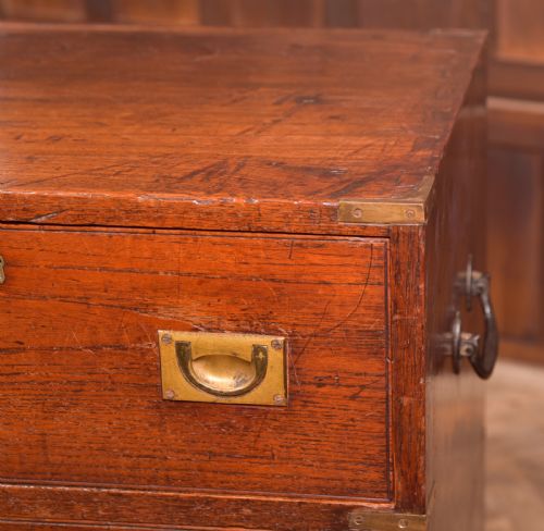 TEAK CAMPAIGN CHEST - ADDITIONAL PHOTO 8