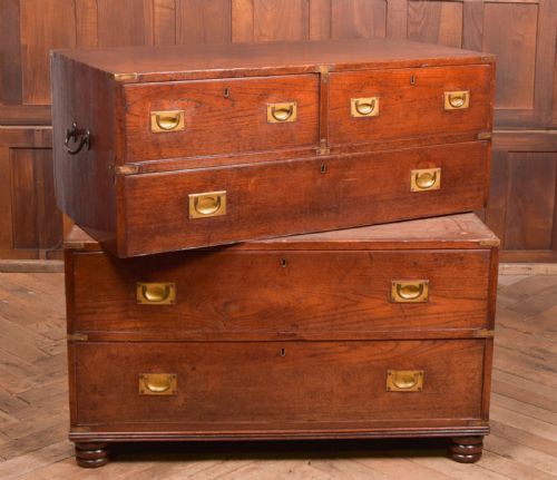 TEAK CAMPAIGN CHEST - ADDITIONAL PHOTO 14