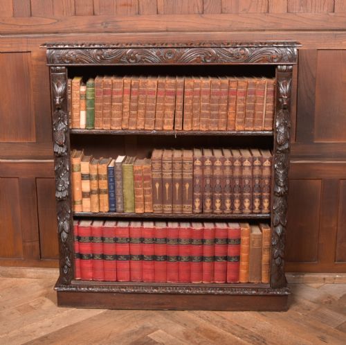 Edwardian Open Bookcase