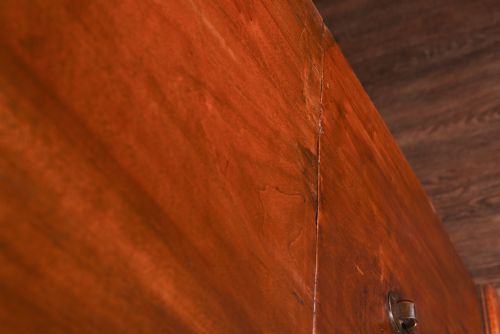 CAMPHOR WOOD CAMPAIGN CHEST OF DRAWERS - ADDITIONAL PHOTO 12