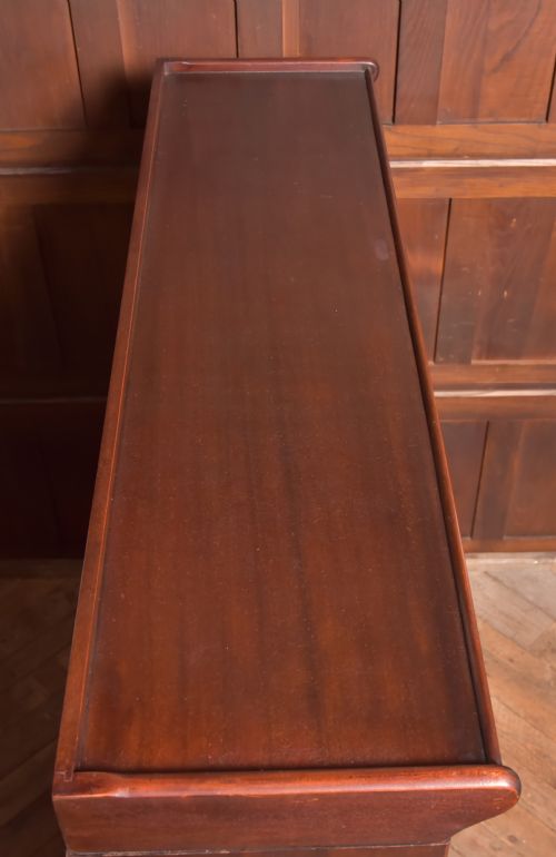 MAHOGANY DOUBLE SECTIONAL BOOKCASE - ADDITIONAL PHOTO 14