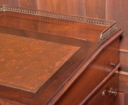 VICTORIAN ROSE WOOD DAVENPORT - ADDITIONAL PHOTO 2