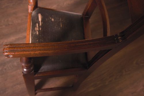 MAHOGANY HIGH CHAIR - ADDITIONAL PHOTO 3