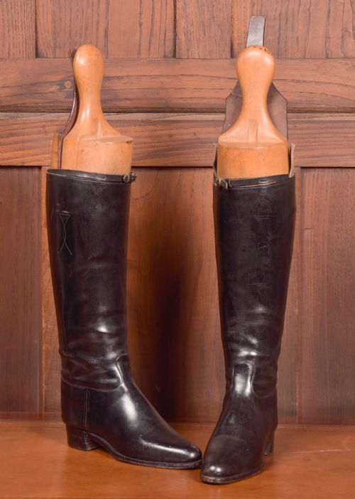 Edwardian Ladies Writing Boots