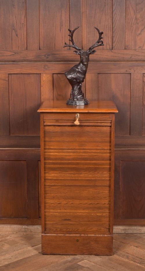 Edwardian Oak Filing Cabinet