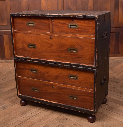 Mahogany Campaign Chest