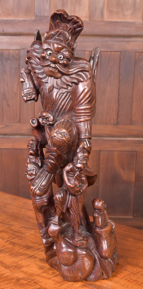 Japanese Carved Root Wood Figure