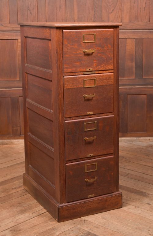 Library Bureau Oak Filing Cabinet