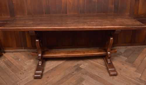 Edwardian Oak Refectory Table