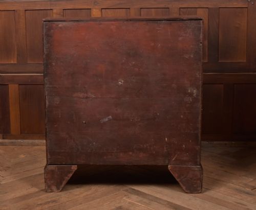 GEORGIAN MAHOGANY WRITING BUREAU - ADDITIONAL PHOTO 11