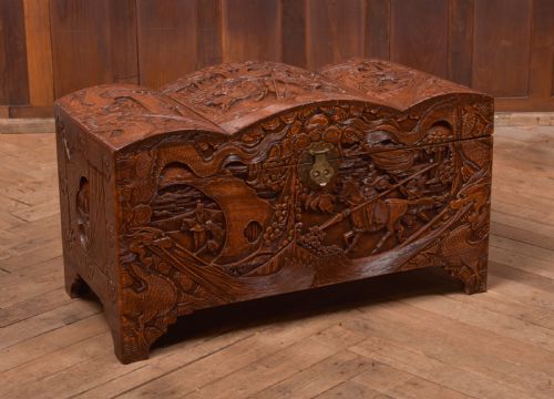 Chinese Camphor Wood Storage / Blanket Box