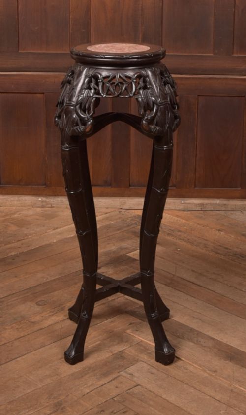Chinese Hardwood Plant / Lamp Stand