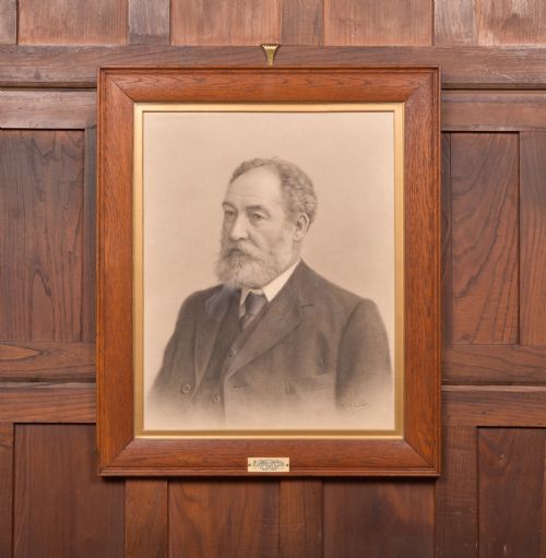Framed Portrait of Mr James Campbell